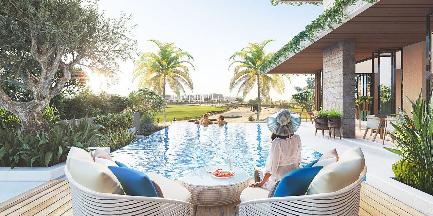 Cavalli Estates by DAMAC Properties at Damac Hills Outdoor Image
