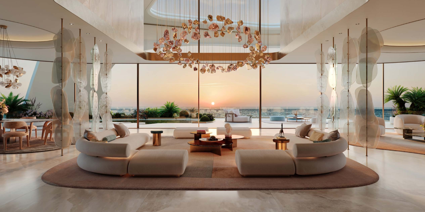Jacob & Co. Beachfront Living by Ohana Al Jurf, Abu Dhabi Interior Image