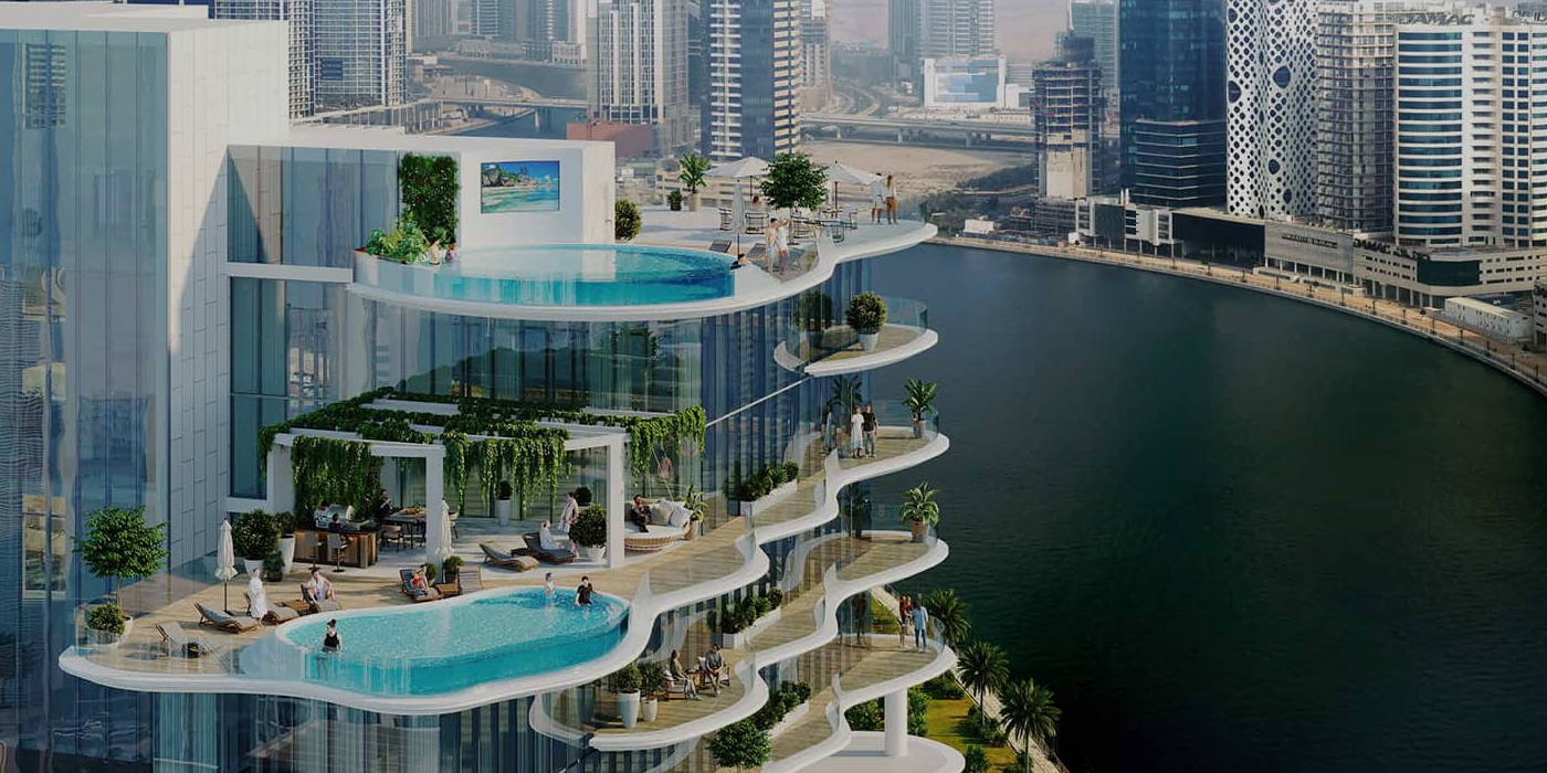 Damac Chic Tower at Business Bay, Dubai Outdoor Image