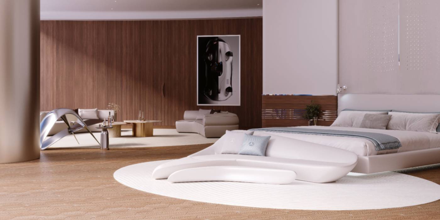Mercedes-Benz Places at Downtown Dubai Interior Image