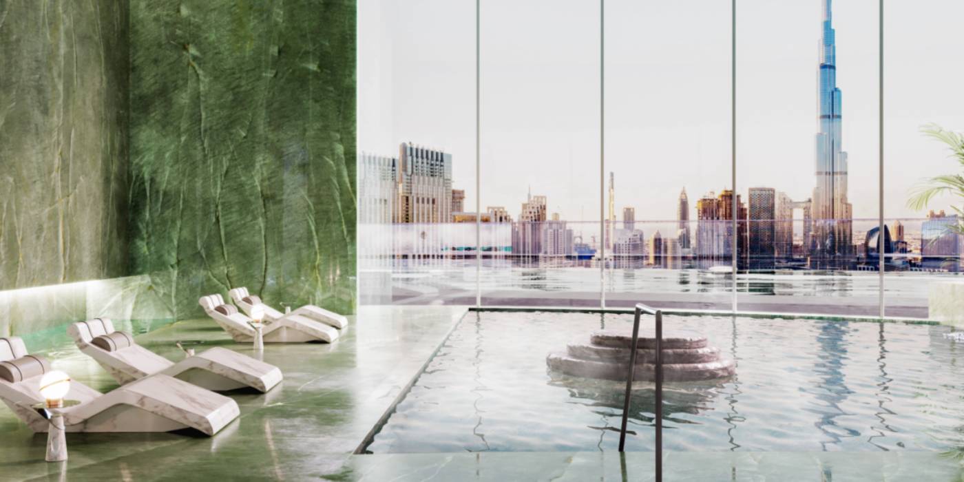 Mercedes-Benz Places at Downtown Dubai Outdoor Image