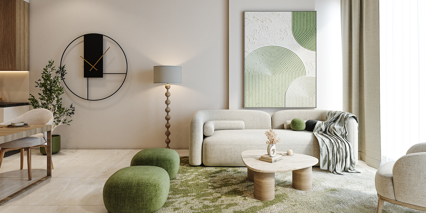 Golf Terrace Residences by ASAK Development at Dubai Production City Interior Image