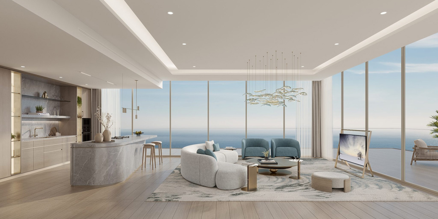 The Meriva Collection by Ellington Properties at Dubai Islands Interior Image