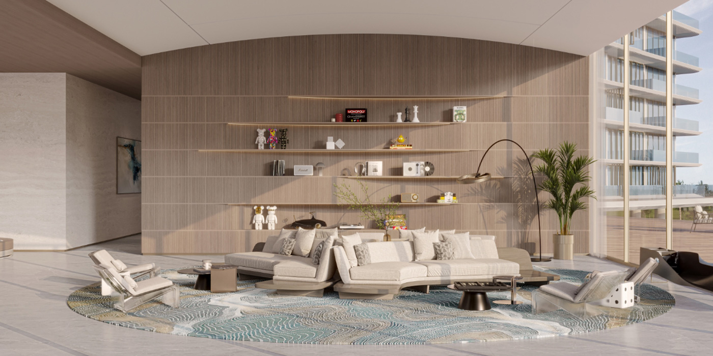 The Meriva Collection by Ellington Properties at Dubai Islands Interior Image