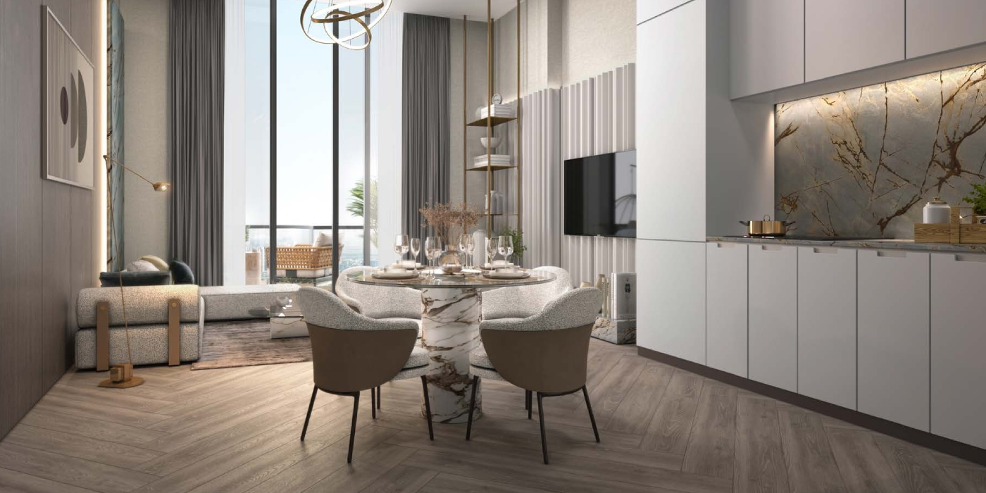 The Central Uptown by AQUA Developments at Arjan, Dubai Outdoor Image