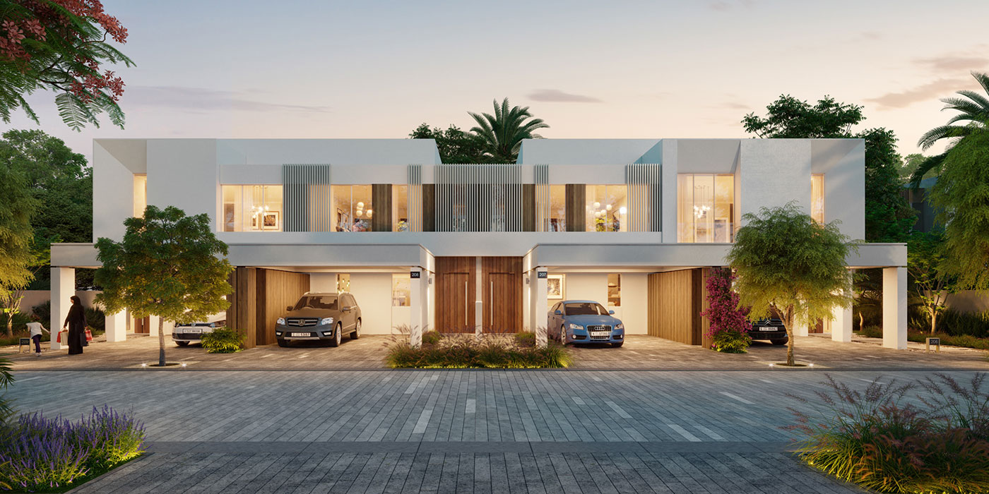 Nara at the Valley Townhouses at Dubai Outdoor Image
