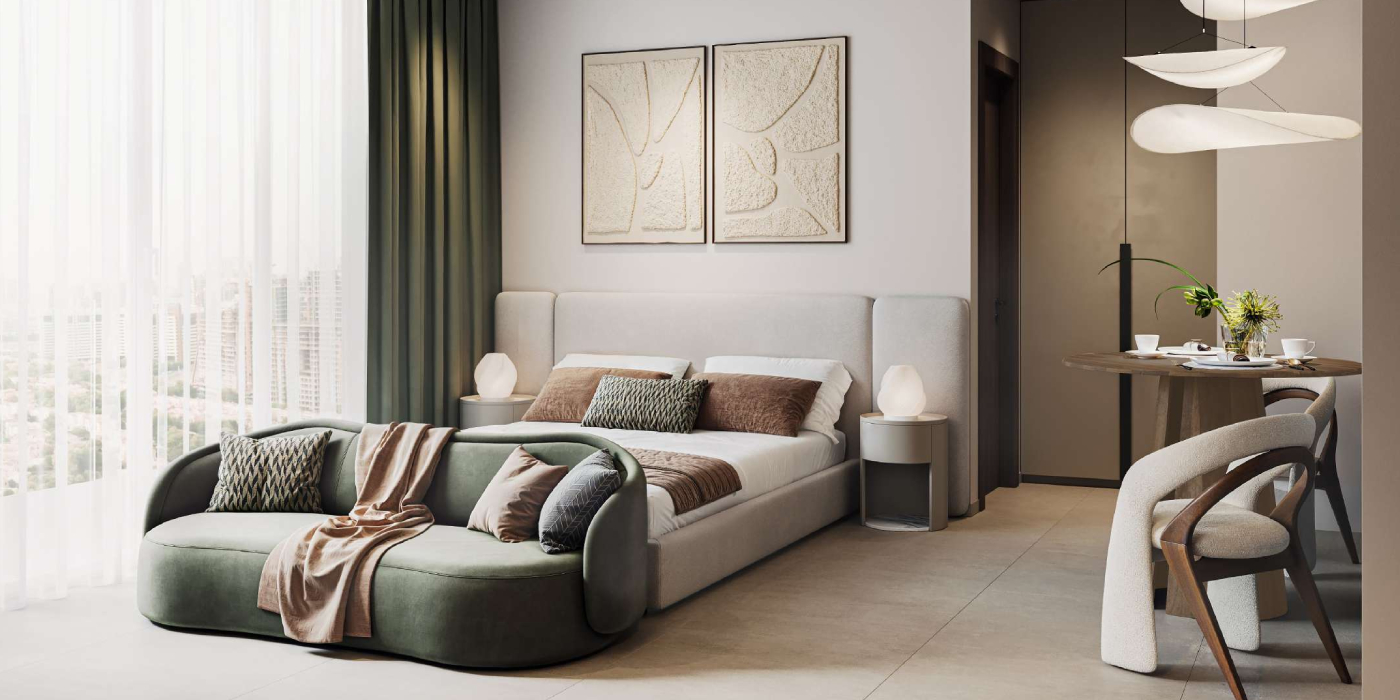 Aurel1A Residence by Object 1 at Dubai Sports City Outdoor Image