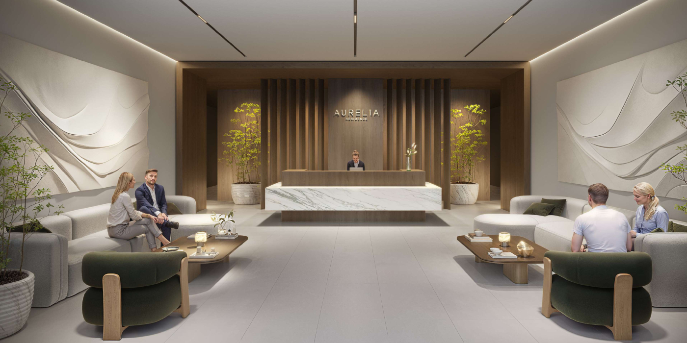 Aurel1A Residence by Object 1 at Dubai Sports City Interior Image