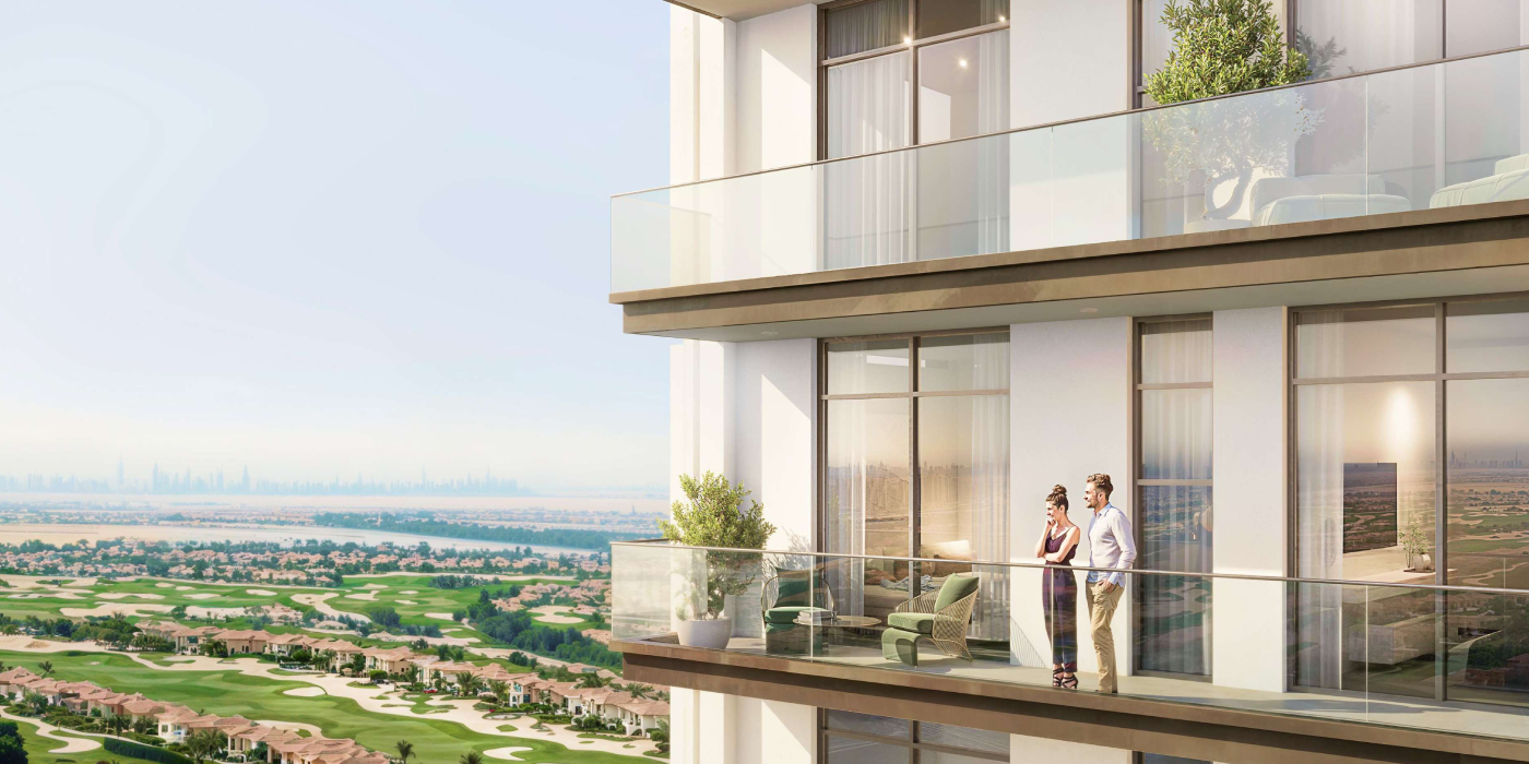 Aurel1A Residence by Object 1 at Dubai Sports City Outdoor Image