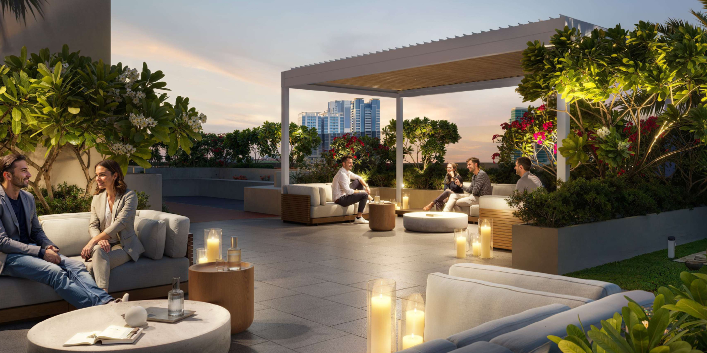 Aurel1A Residence by Object 1 at Dubai Sports City Outdoor Image