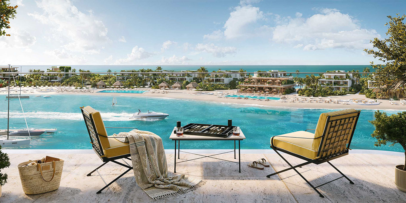 Le Chateau Pietrus by Mr. Eight at Dubai Islands Outdoor Image